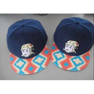 Custom Design 6 Panels Snap Back Caps